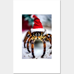 Christmas Tarantula (Christmas Animals) Posters and Art